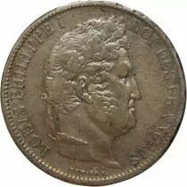 Pi&egrave;ce Francia 5 francs Argento Louis-Philippe Ier 1831 MA Marseille
