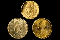 Pi&egrave;ce Francia centimes Or nordique 2025