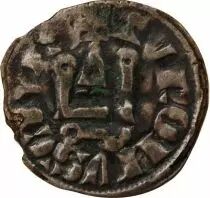 Pi&egrave;ce Francia Denier Tournois Plata Philippe IV 1290-1295