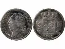 Pi&egrave;ce Frankreich 01-avr franc Silber Louis XVIII 1817 L Bayonne