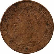Pi&egrave;ce Frankreich 1 centime Bronze Napol&eacute;on III 1870 A Paris