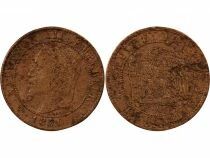 Pi&egrave;ce Frankreich 1 centime Bronze Napol&eacute;on III 1870 A Paris