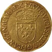 Pi&egrave;ce Frankreich 1 ecu d\'or Gold Louis XIII 1631 A Paris