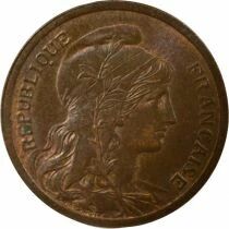 Pi&egrave;ce Frankreich 2 centimes Bronze 1902 A Paris