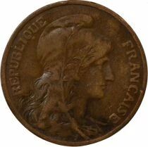 Pi&egrave;ce Frankreich 5 centimes Bronze 1903 A Paris