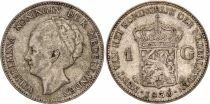 Pi&egrave;ce Holanda 1 gulden Plata Wilhelmina I 1930 Utrecht