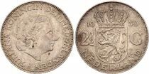 Pi&egrave;ce Holanda 2.5 gulden Plata Juliana 1959 Utrecht