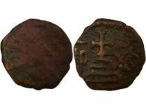 Pi&egrave;ce Imperio Bizantino 1/2 Cobre Manuel Ier Comn&egrave;ne 1167-1183