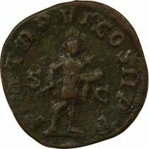 Pi&egrave;ce Imperio Romano 1 sesterce Cobre   Gordien III 243 R Rome