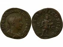 Pi&egrave;ce Imperio Romano 1 sesterce Rame   Gordien III 243 R Rome
