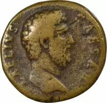 Pi&egrave;ce Imperio Romano Sesterce Lat&oacute;n A&eacute;lius 137 R Rome