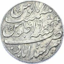 Pi&egrave;ce Indes Britanniques 1 roupie Argento   An 19 (1793 / 1818) Calcutta