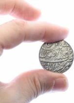 Pi&egrave;ce Indes Britanniques 1 roupie Silber   An 19 (1793 / 1818) Calcutta