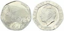 Pi&egrave;ce Isla de Man 20 pence Cobre-N&iacute;quel 2023