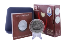 Pi&egrave;ce Italien 10 euro Silber 2018