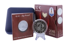 Pi&egrave;ce Italien 10 euro Silber 2018