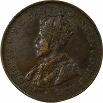 Pi&egrave;ce Jersey 1/12 shilling Bronce George V, Roi d\'Angleterre, Empereur des Indes 1923 Londres