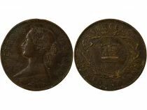 Pi&egrave;ce Kanada 1 cent Bronze Victoria, Reine 1896 Londres