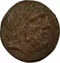 Pi&egrave;ce K&ouml;nigreich Pontos Tetrachalque Bronze Mithridates VI 95-70 AV JC Pharnacia
