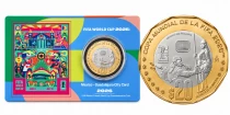 Pi&egrave;ce Messico 20 pesos bimet&aacute;lica 2026 Mo Mexico City