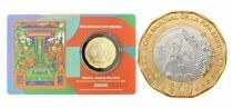 Pi&egrave;ce Mexiko 20 pesos Bimetal 2026 Mo Mexico City