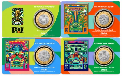 Pi�ce Mexiko 20 pesos Bimetal 2026 Mo Mexico City