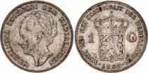 Pi&egrave;ce Niederlande 1 gulden Silber Wilhelmina I 1923 Utrecht