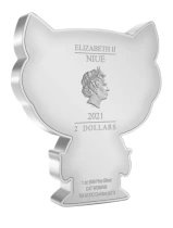 Pi&egrave;ce Niue 2 dollars Plata 2021