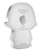 Pi&egrave;ce Niue island 2 dollar Silver 2021