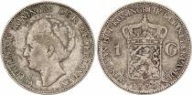 Pi&egrave;ce Paesi Bassi 1 gulden Argento Wilhelmina I 1930 Utrecht