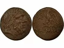 Pi&egrave;ce Regno del Ponto Tetrachalque Bronzo Mithridates VI 95-70 AV JC Pharnacia