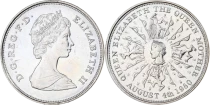 Pi&egrave;ce Regno Unito 25 crown Rame-Nickel Elisabeth II, Reine d\'Angleterre et du Commonwealth 1980 Londres