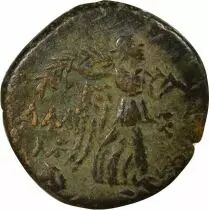 Pi&egrave;ce Reino del Ponto Tetrachalque Bronce Mithridates VI 85-65 AV JC Amisos