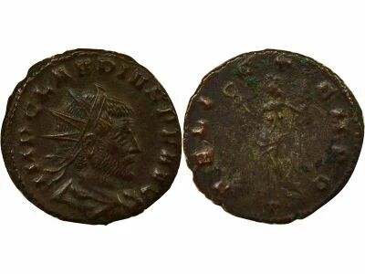 Pi�ce R�mische Imperatorische 1 antoninien Billon   Claude II le Gothique 268-269 M Milan