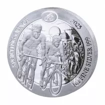 Pi&egrave;ce Ruanda 50 Plata 2025
