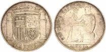 Pi&egrave;ce Spanien 1 peseta Silber 1933 M Madrid