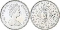 Pi&egrave;ce United Kingdom 25 crown Copper-Nickel Elisabeth II, Reine d\'Angleterre et du Commonwealth 1980 Londres