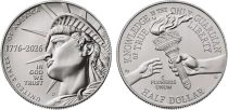 Pi&egrave;ce USA 0.5 crown Copper-Nickel 2026 D - Denver