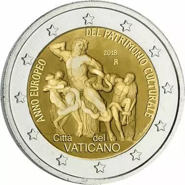 Pi�ce Vatikanstadt 2 Bimetal 2018
