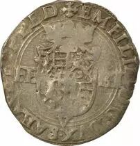 Piedmont, Emmanuel Philibert - Bianco, Ist Type - 1577 V Vercelli