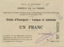 Pir.13 Marseille Service de la voirie