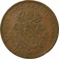 Pius IX - 5 Baiocchi - 1850 R Rome An V