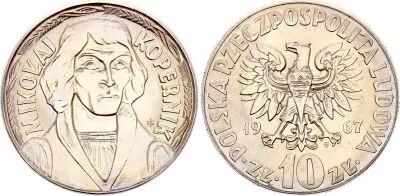 Poland 10 Zlotych - 1967 - Copernicus