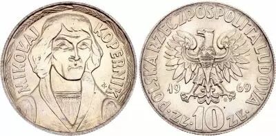 Poland 10 Zlotych - 1969 - Copernicus