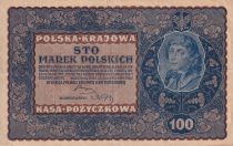 Poland 100 Marek - T. Kosciuszko - Eagle - 1919 - P.27
