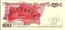 Poland 100 Zlotych  1986 - Ludwik Warynski