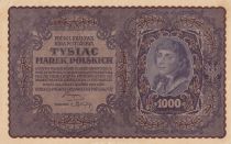 Poland 1000 Marek Tadeusz Kosciuszko - 1919 - I série AA