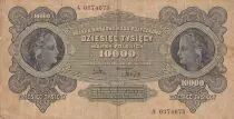 Poland 10000 Marek - Head of Women - 1922 - Serial A 0374673