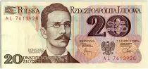 Poland 20 Zlotych 1982 -  Romuald Traugutt