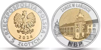 Poland 5 Zlotych - Lancut Castle - 2024